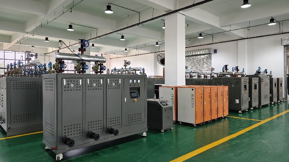 湖南验收现场 | 4台1吨燃气蒸汽发生器用作医药中间体的提取与合成